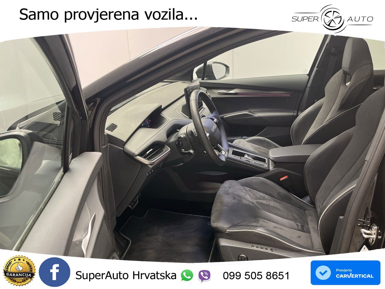 Škoda Enyaq Coupe iV 85 82 kWh (286 KS) SportLine LED+GR SJED+ACC