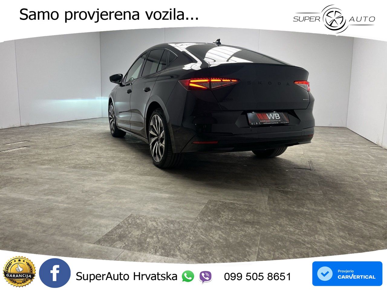 Škoda Enyaq Coupe iV 85 82 kWh (286 KS) SportLine LED+GR SJED+ACC