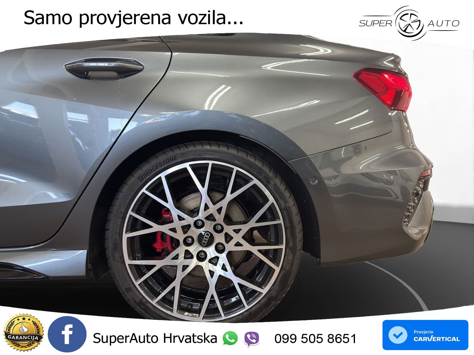 Audi RS3 Sedan 2.5 TFSI (400 KS) quattro S tronic LED+GR SJED+ACC