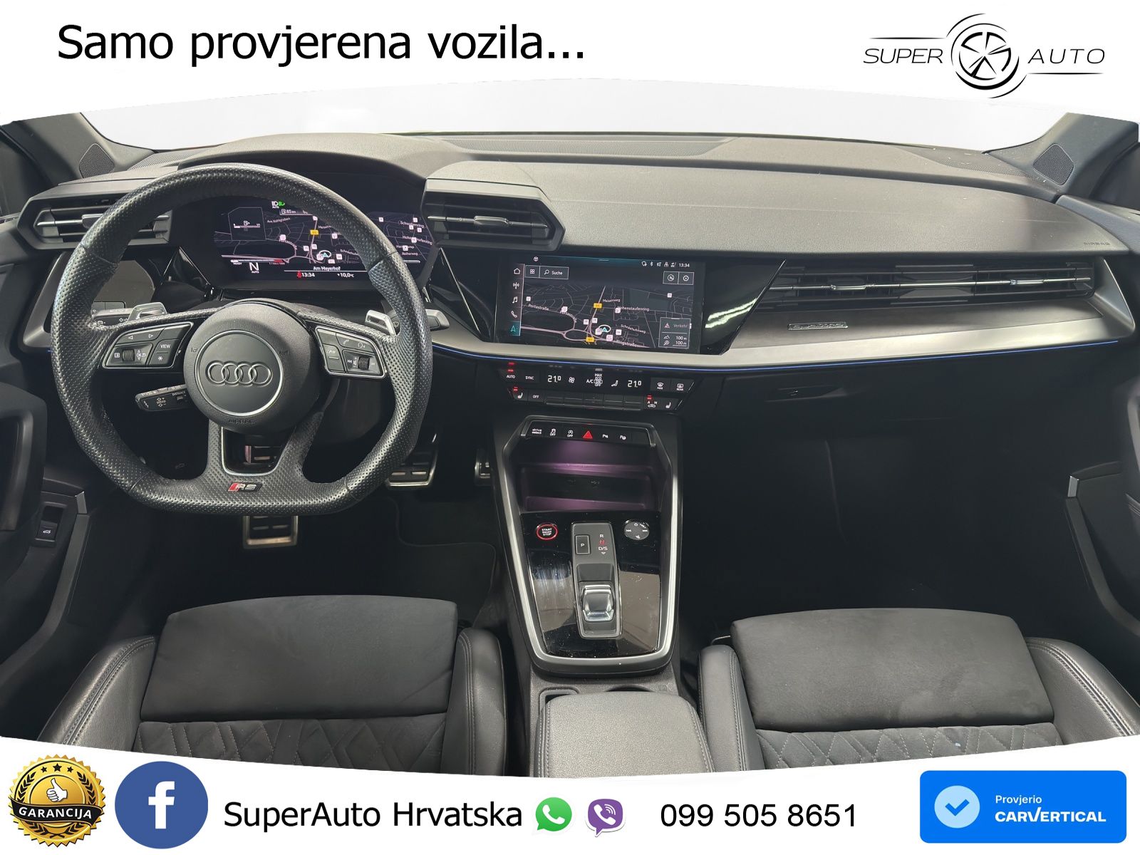 Audi RS3 Sedan 2.5 TFSI (400 KS) quattro S tronic LED+GR SJED+ACC