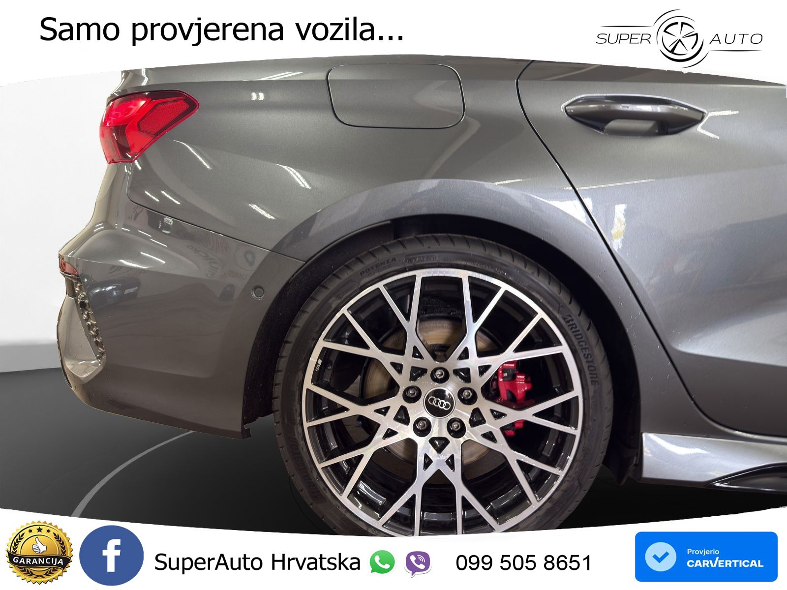 Audi RS3 Sedan 2.5 TFSI (400 KS) quattro S tronic LED+GR SJED+ACC