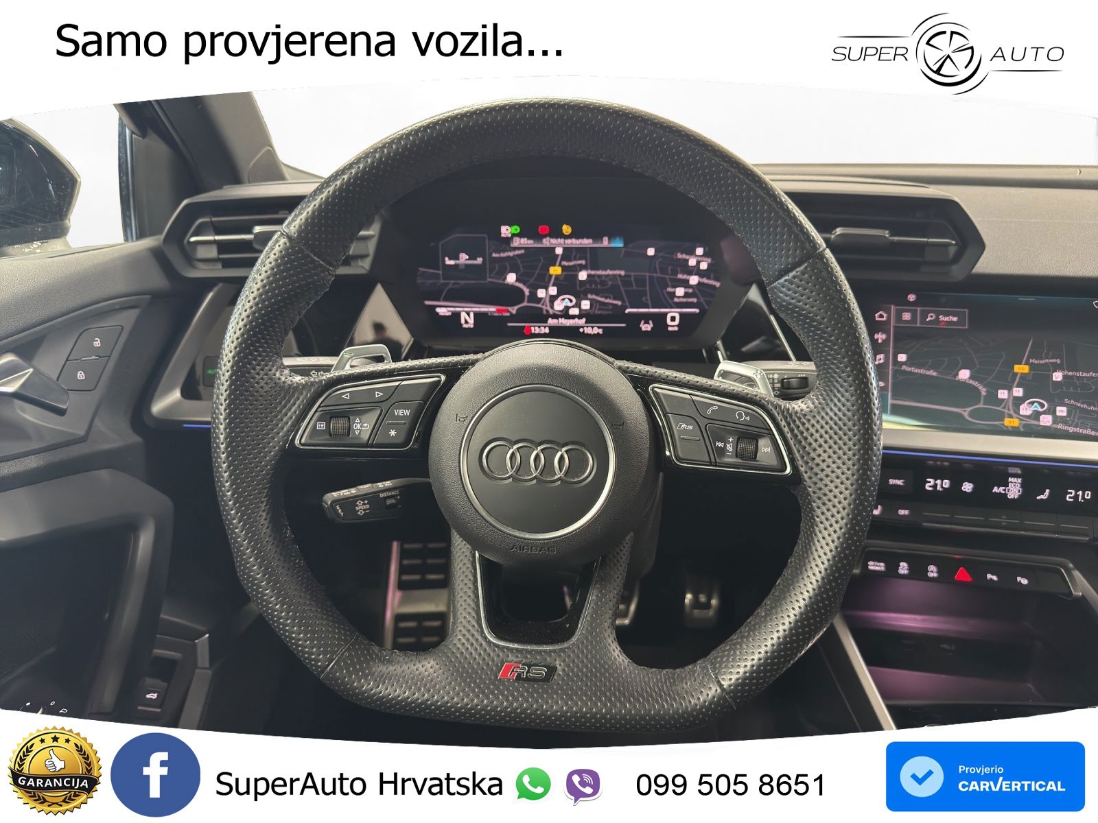 Audi RS3 Sedan 2.5 TFSI (400 KS) quattro S tronic LED+GR SJED+ACC