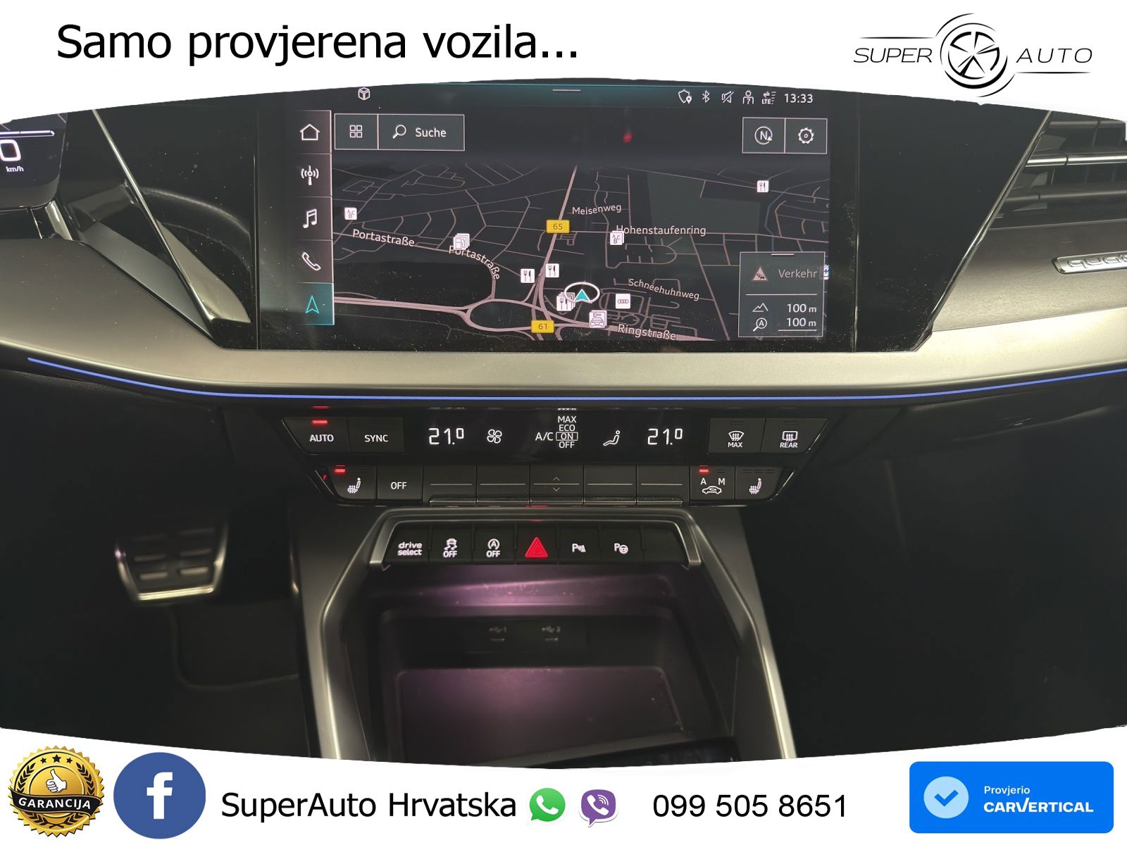 Audi RS3 Sedan 2.5 TFSI (400 KS) quattro S tronic LED+GR SJED+ACC