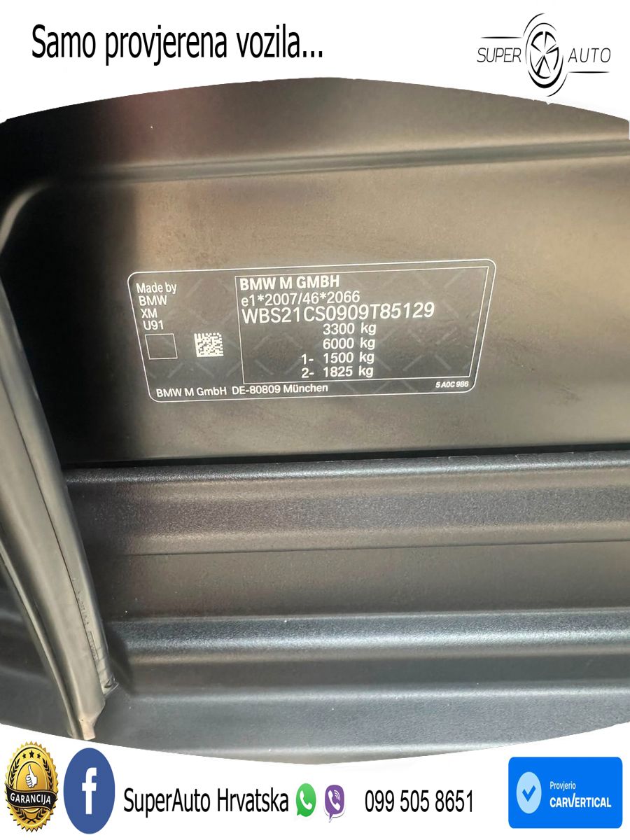BMW XM 4.4 V8 (653 KS) xDrive Steptronic LED+GR SJED+ACC