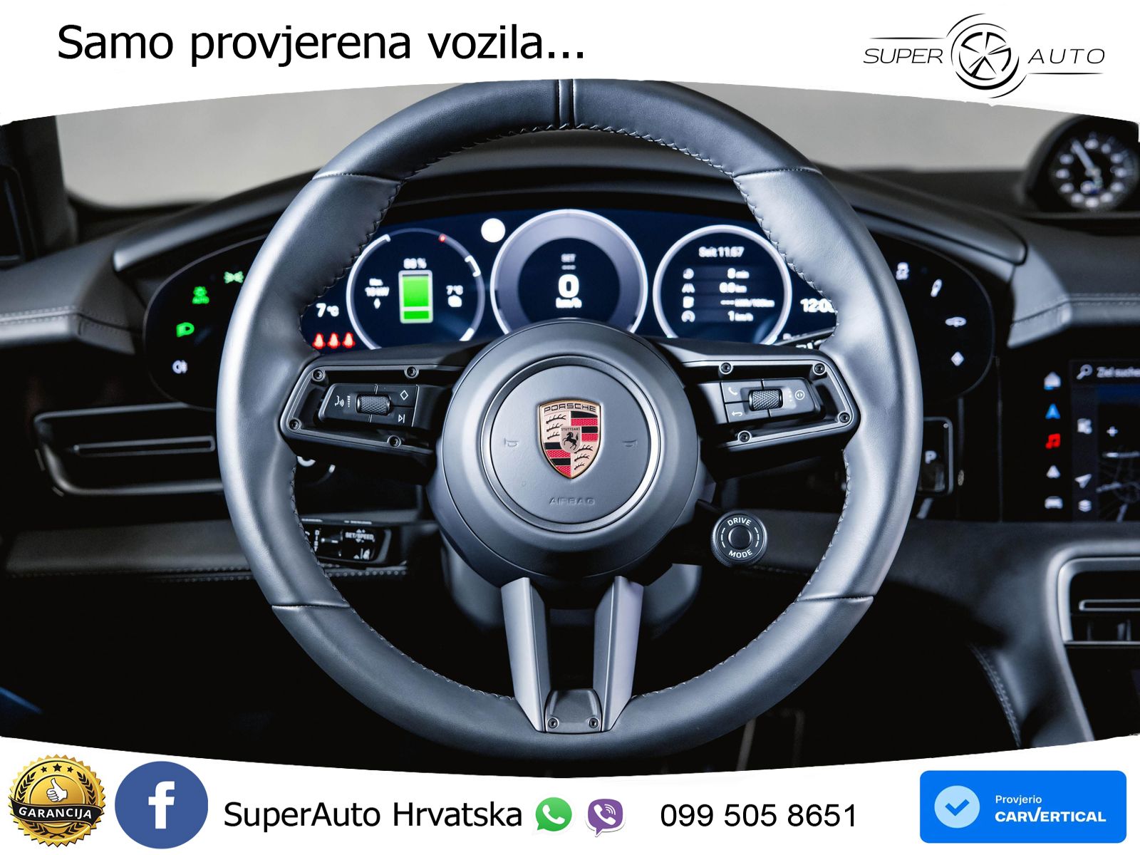 Porsche Taycan Cross Turismo 4S 105 kWh (598 KS)