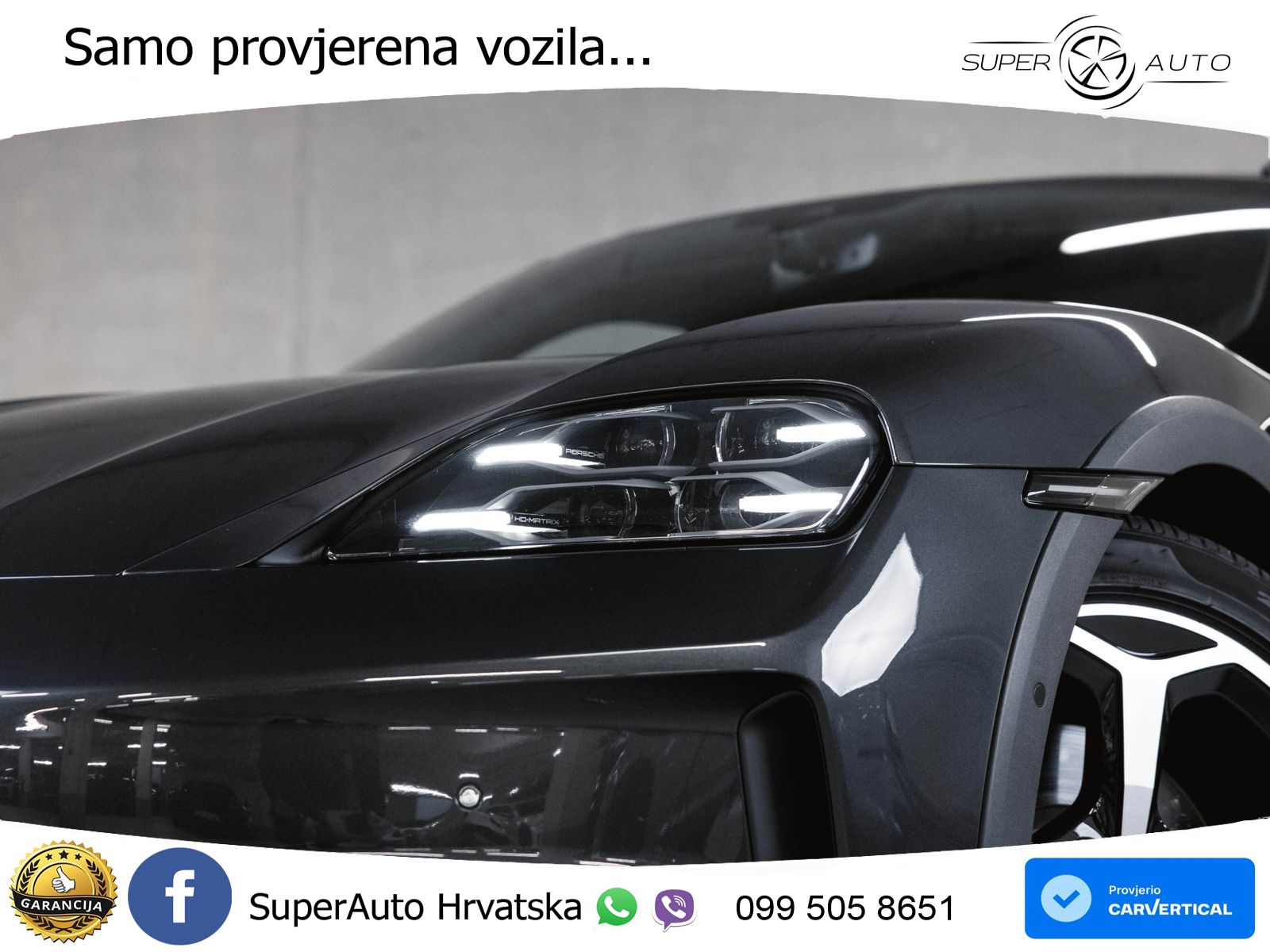 Porsche Taycan Cross Turismo 4S 105 kWh (598 KS)