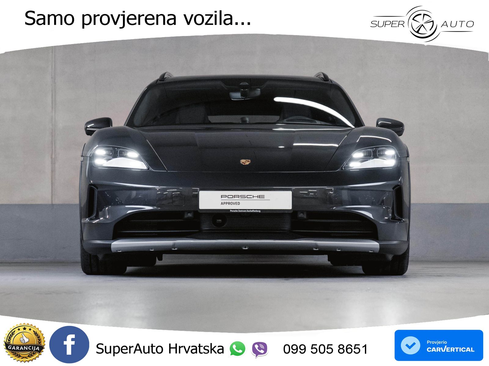 Porsche Taycan Cross Turismo 4S 105 kWh (598 KS)