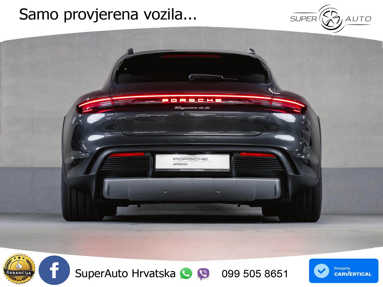 Porsche Taycan Cross Turismo 4S 105 kWh (598 KS)