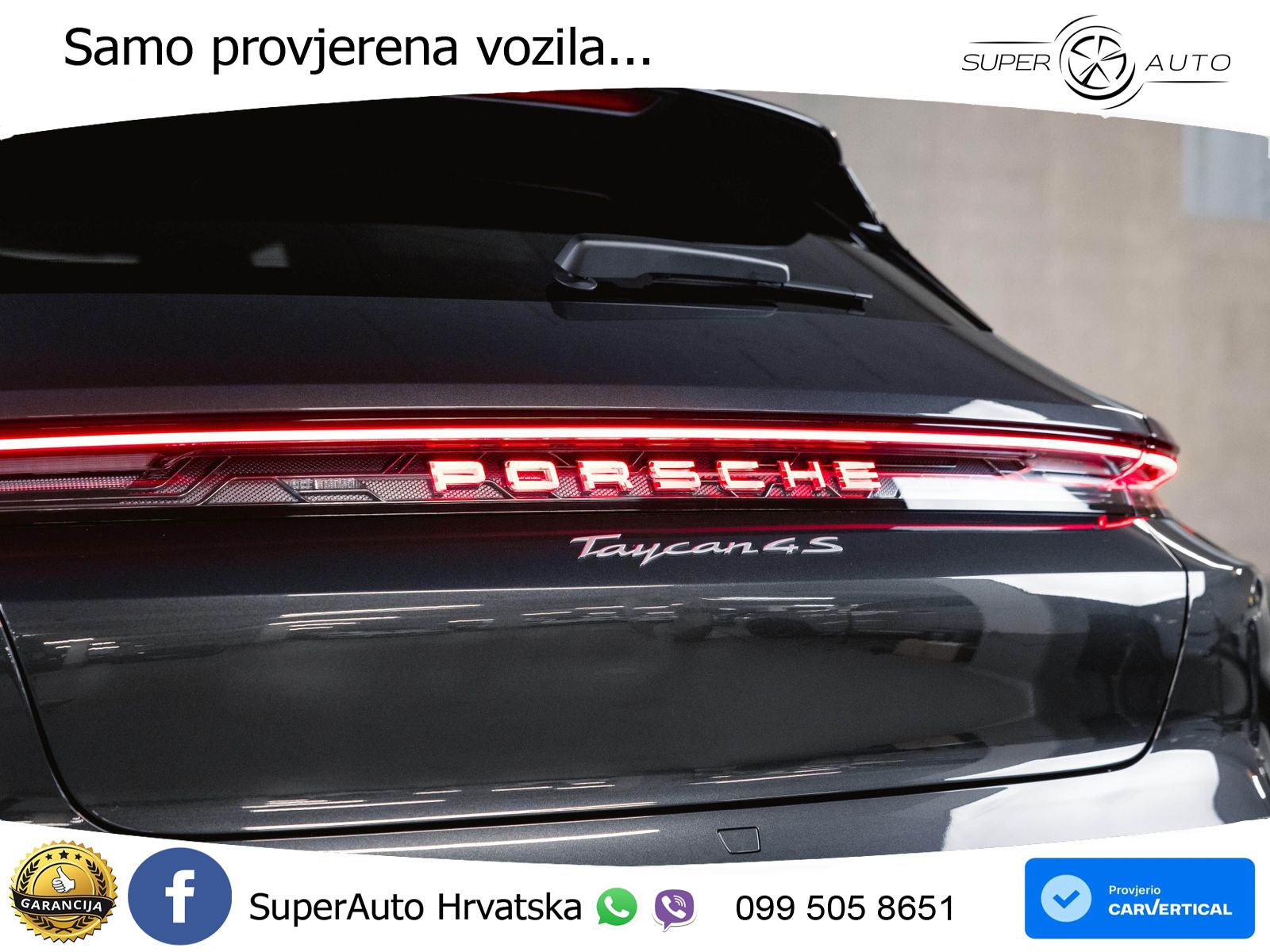 Porsche Taycan Cross Turismo 4S 105 kWh (598 KS)