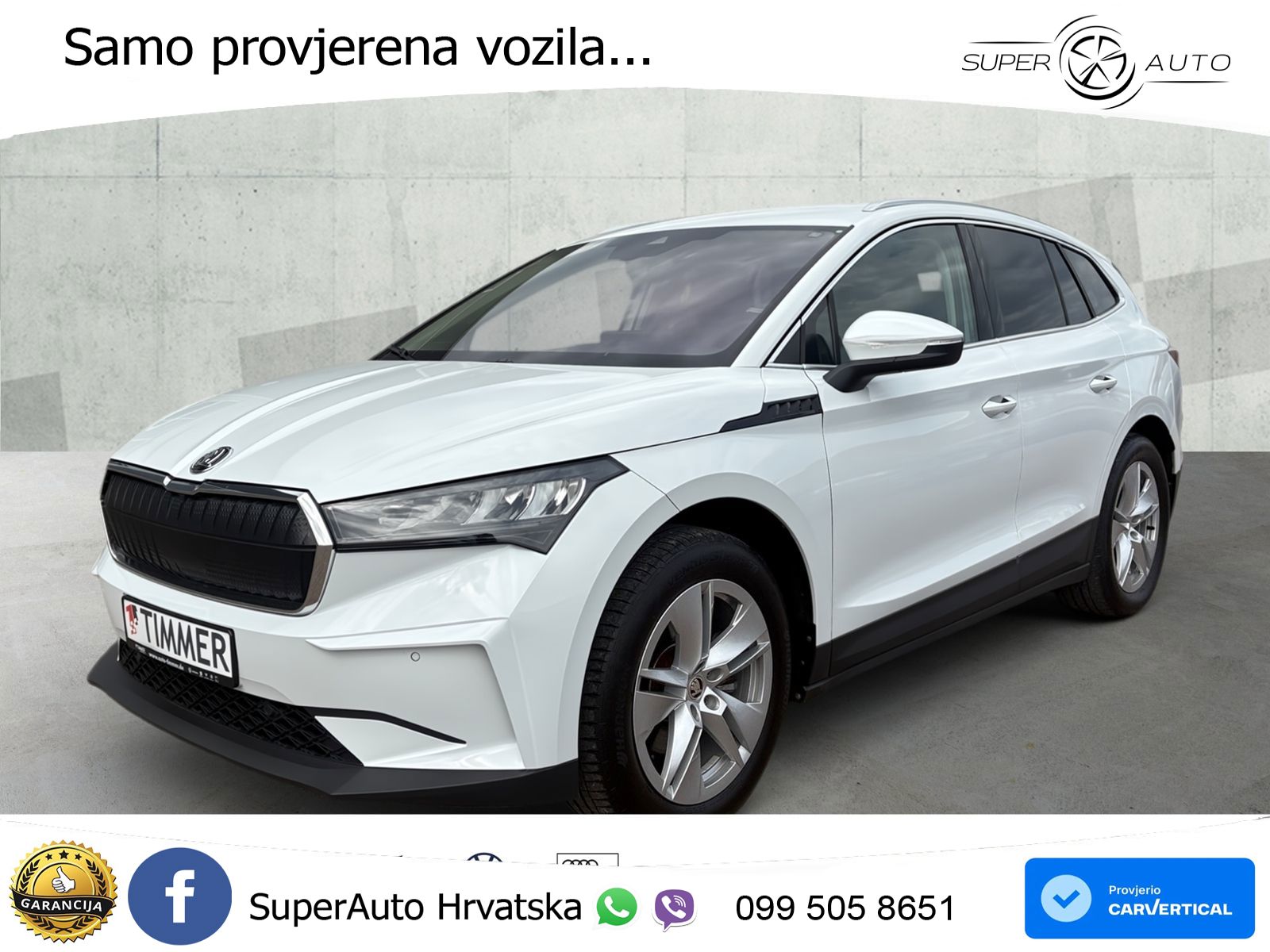 Škoda Enyaq iV 80 82 kWh (204 KS) Loft LED+GR SJED+ACC