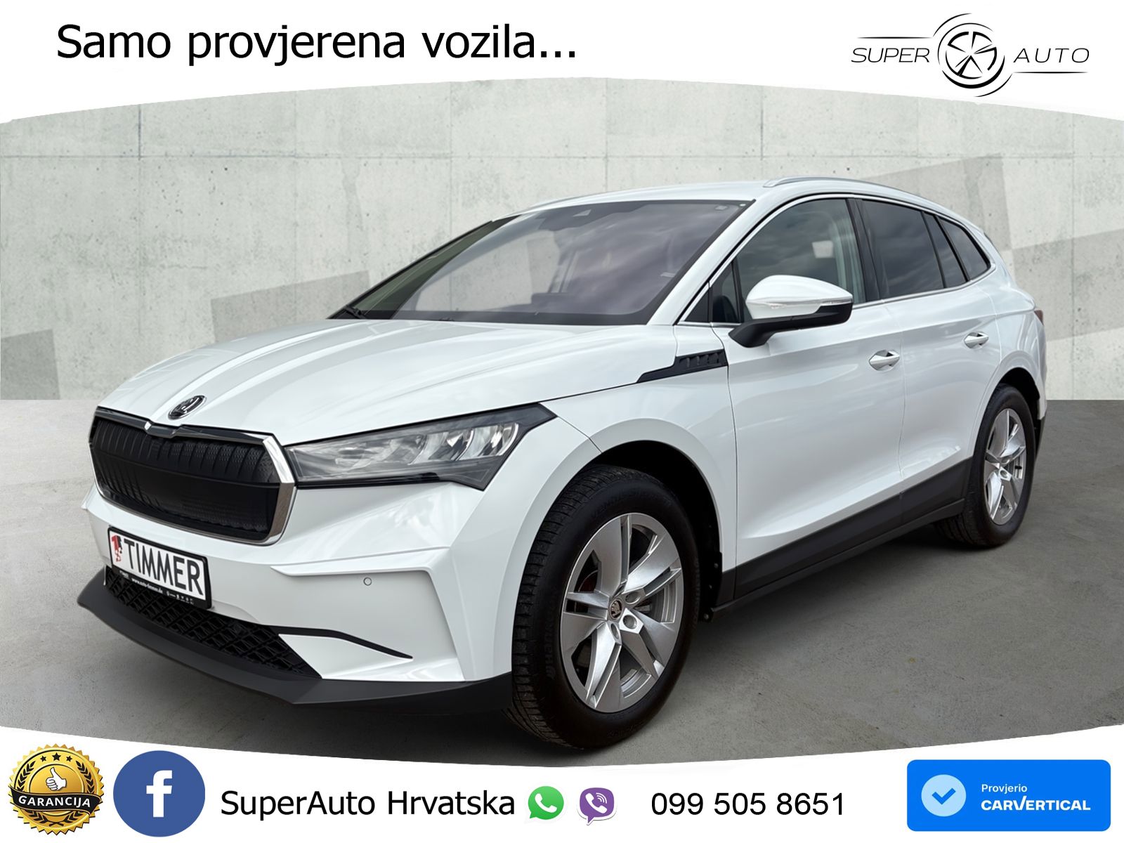 Škoda Enyaq iV 80 82 kWh (204 KS) Loft LED+GR SJED+ACC
