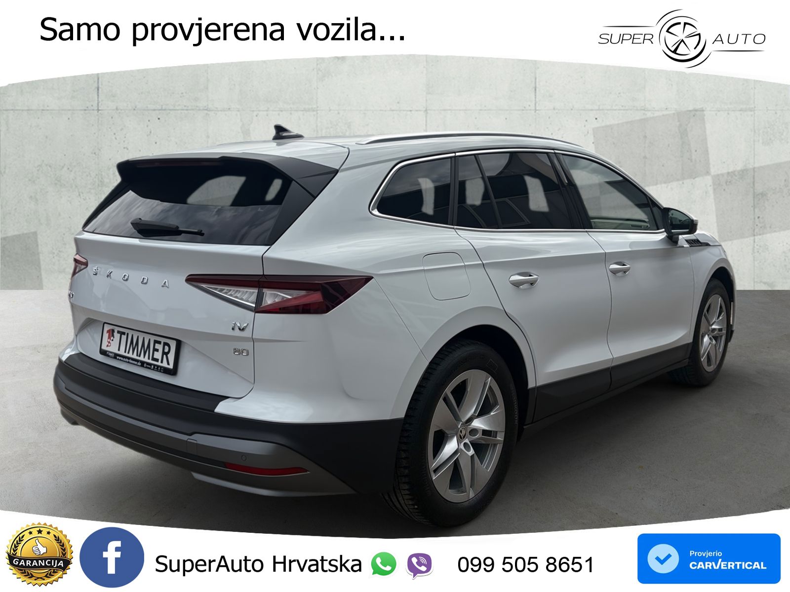 Škoda Enyaq iV 80 82 kWh (204 KS) Loft LED+GR SJED+ACC