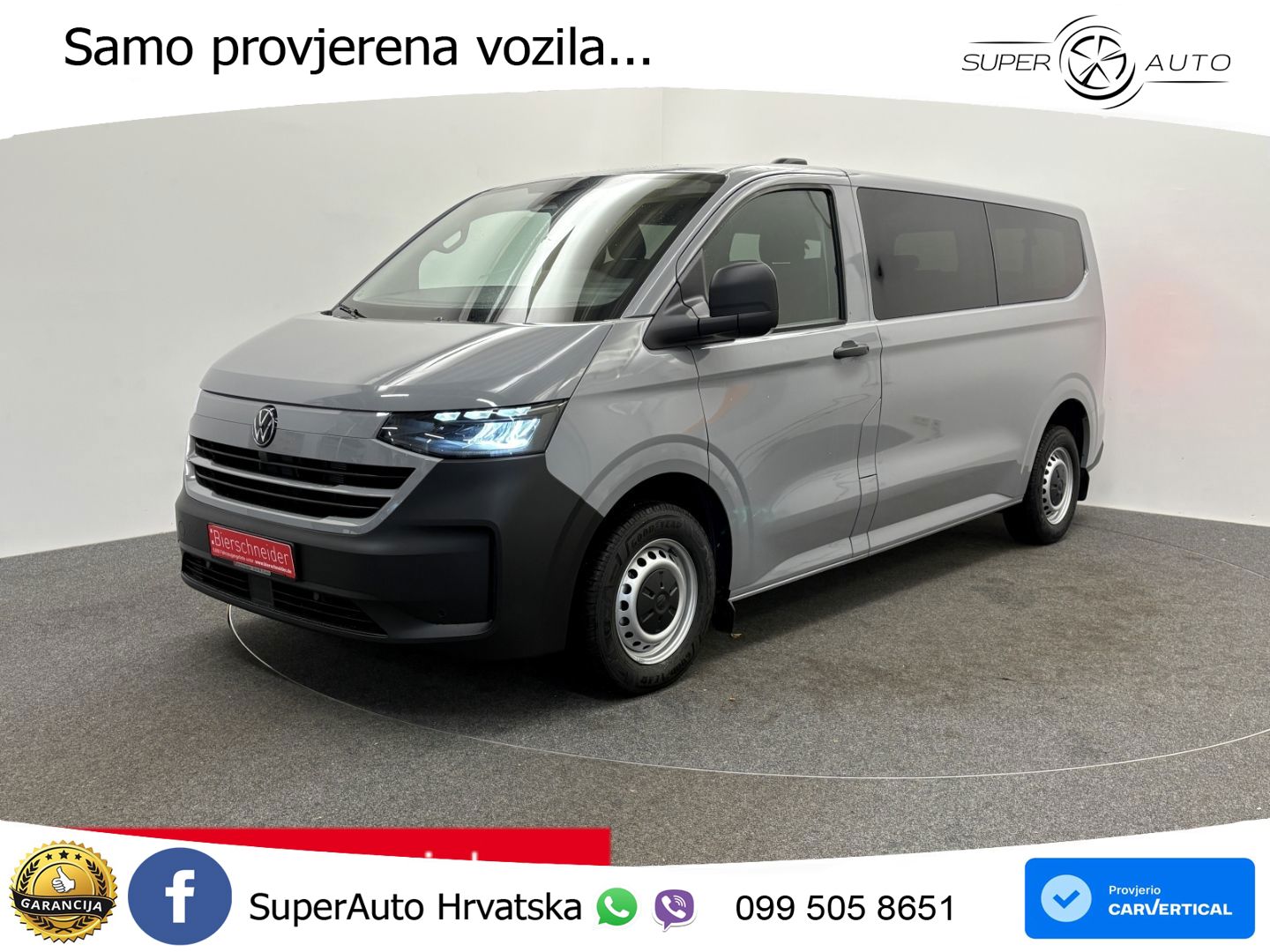 VW Transporter 150 KS LED+GR SJED+ACC