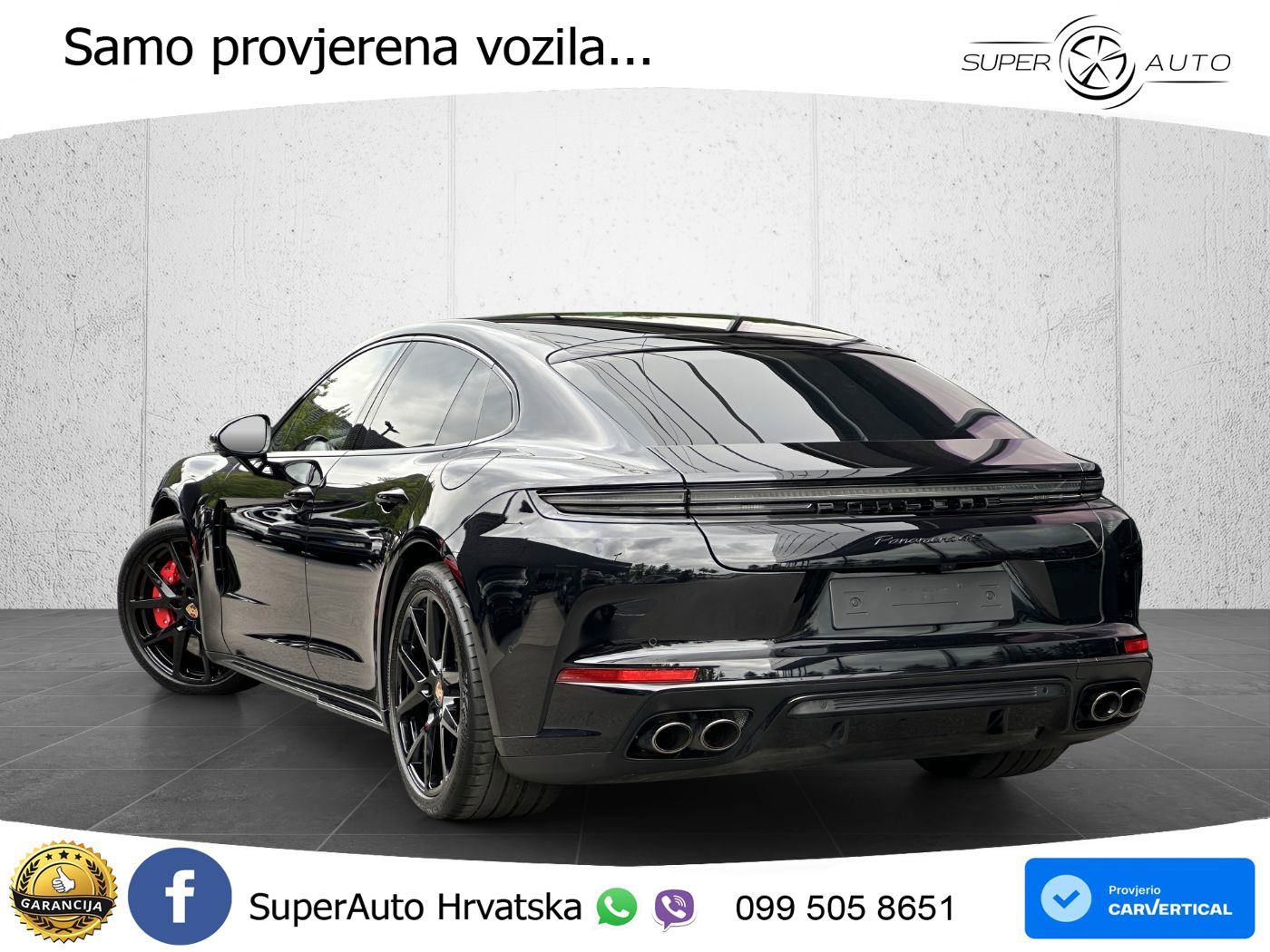 Porsche Panamera 4S 2.9 V6 (544 KS) E-Hybrid PDK LED+GR SJED+ACC