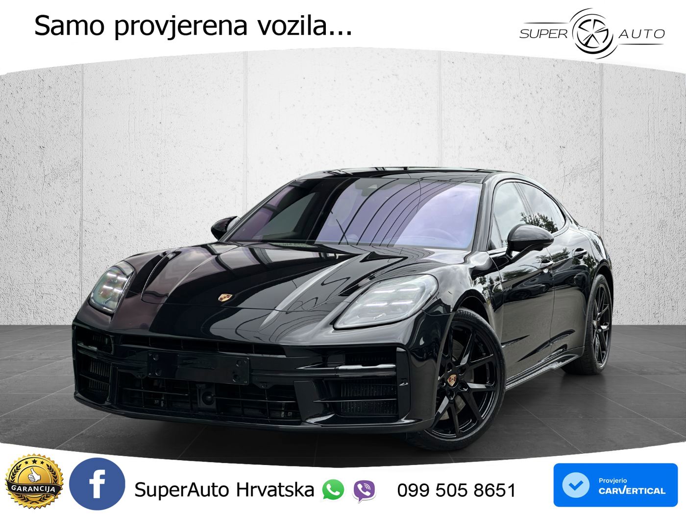 Porsche Panamera 4S 2.9 V6 (544 KS) E-Hybrid PDK LED+GR SJED+ACC