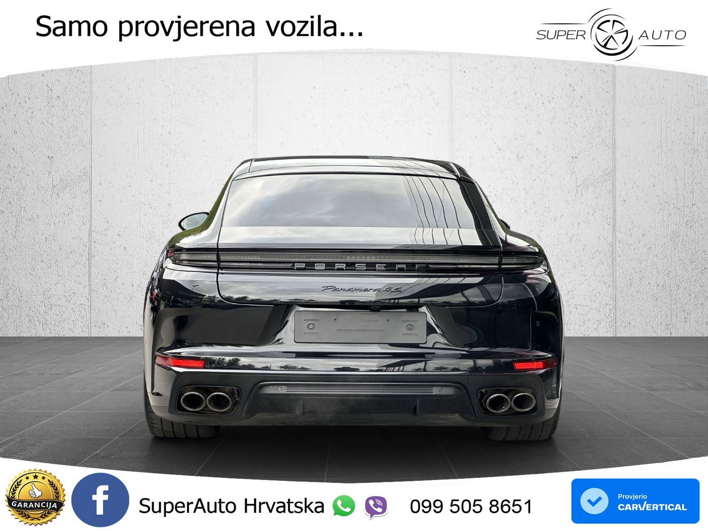Porsche Panamera 4S 2.9 V6 (544 KS) E-Hybrid PDK LED+GR SJED+ACC