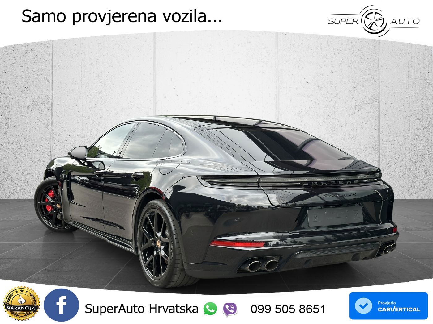 Porsche Panamera 4S 2.9 V6 (544 KS) E-Hybrid PDK LED+GR SJED+ACC