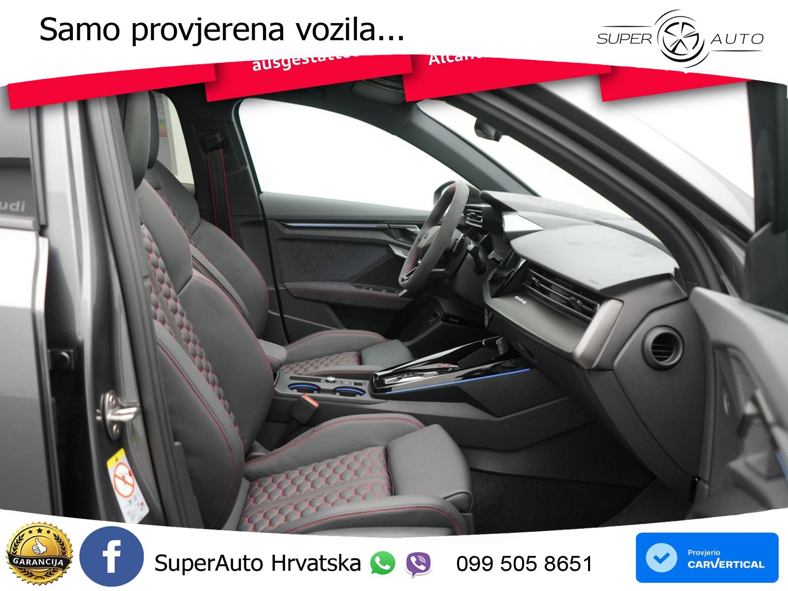 Audi RS3 Sportback 2.5 TFSI (400 KS) quattro S tronic LED+GR SJED+ACC