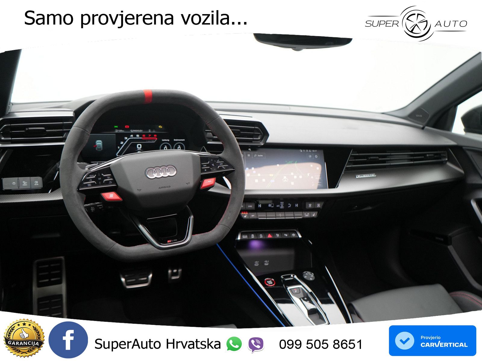 Audi RS3 Sportback 2.5 TFSI (400 KS) quattro S tronic LED+GR SJED+ACC
