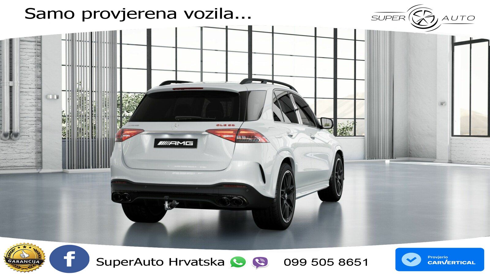 Mercedes AMG GLE 53 (544 KS) 4MATIC+ 9G-TRONIC LED+GR SJED+ACC