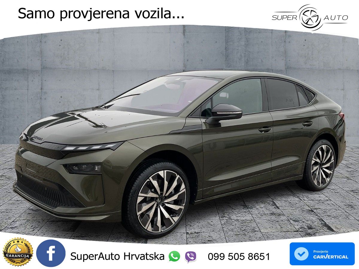 Škoda Enyaq Coupe 85x 82 kWh (286 KS) AWD SportLine LED+GR SJED+ACC