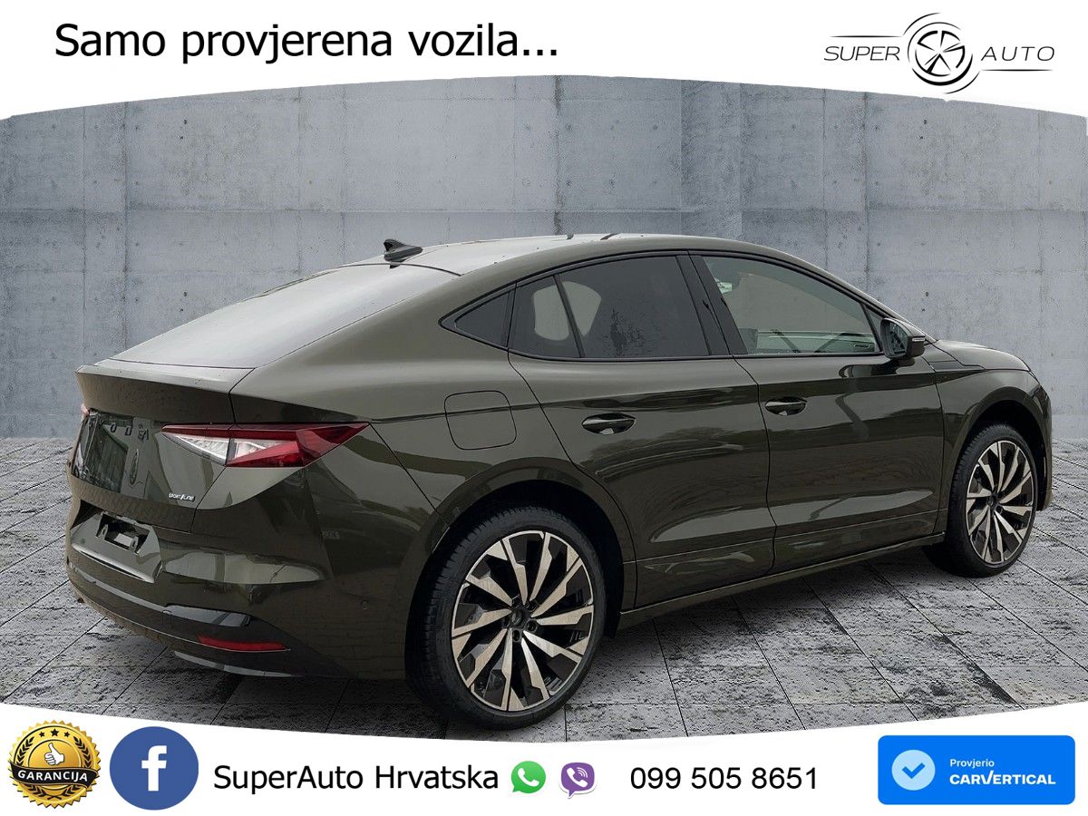 Škoda Enyaq Coupe 85x 82 kWh (286 KS) AWD SportLine LED+GR SJED+ACC