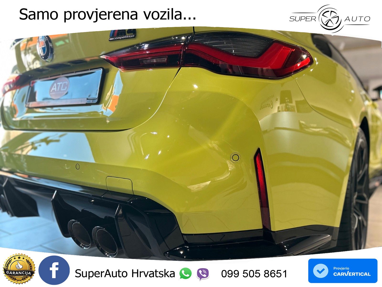 BMW M4 Competition 3.0 (510 KS) Steptronic