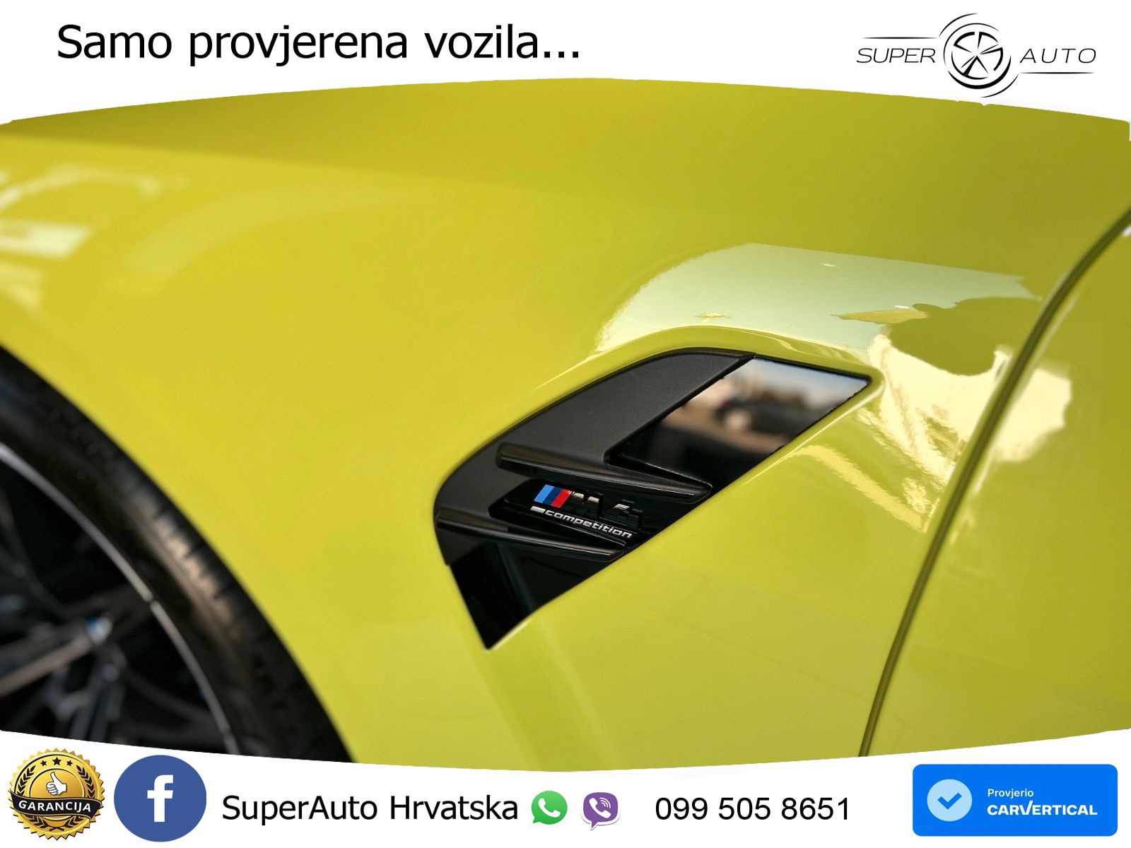 BMW M4 Competition 3.0 (510 KS) Steptronic