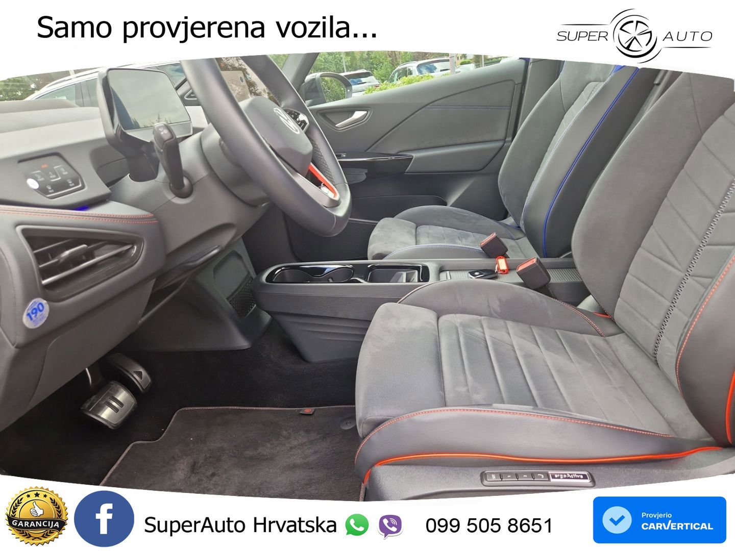 Volkswagen ID.3 GTX Performance 84 kWh (326 KS) LED+GR SJED+ACC
