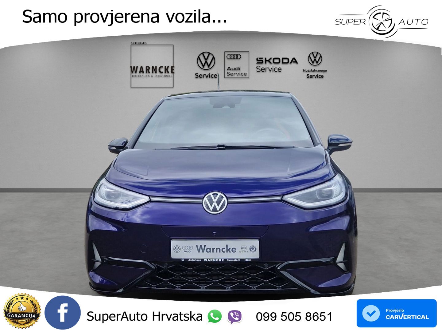 Volkswagen ID.3 GTX Performance 84 kWh (326 KS) LED+GR SJED+ACC