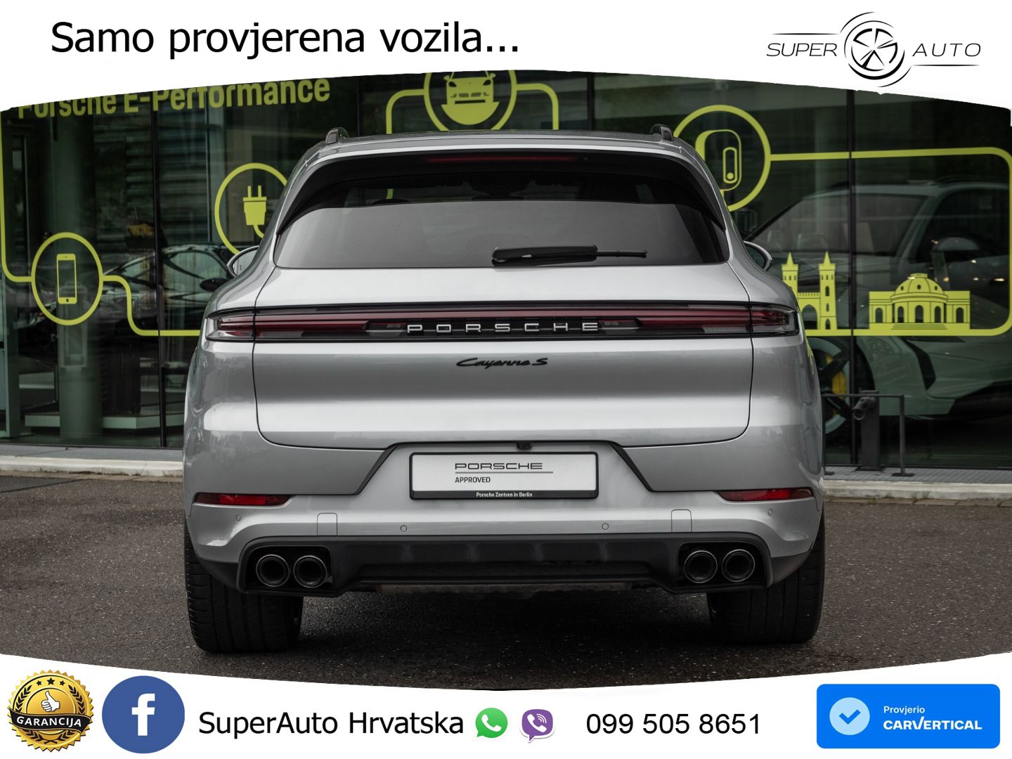 Porsche Cayenne S 3.0 V6 (519 KS) E-Hybrid Tiptronic S