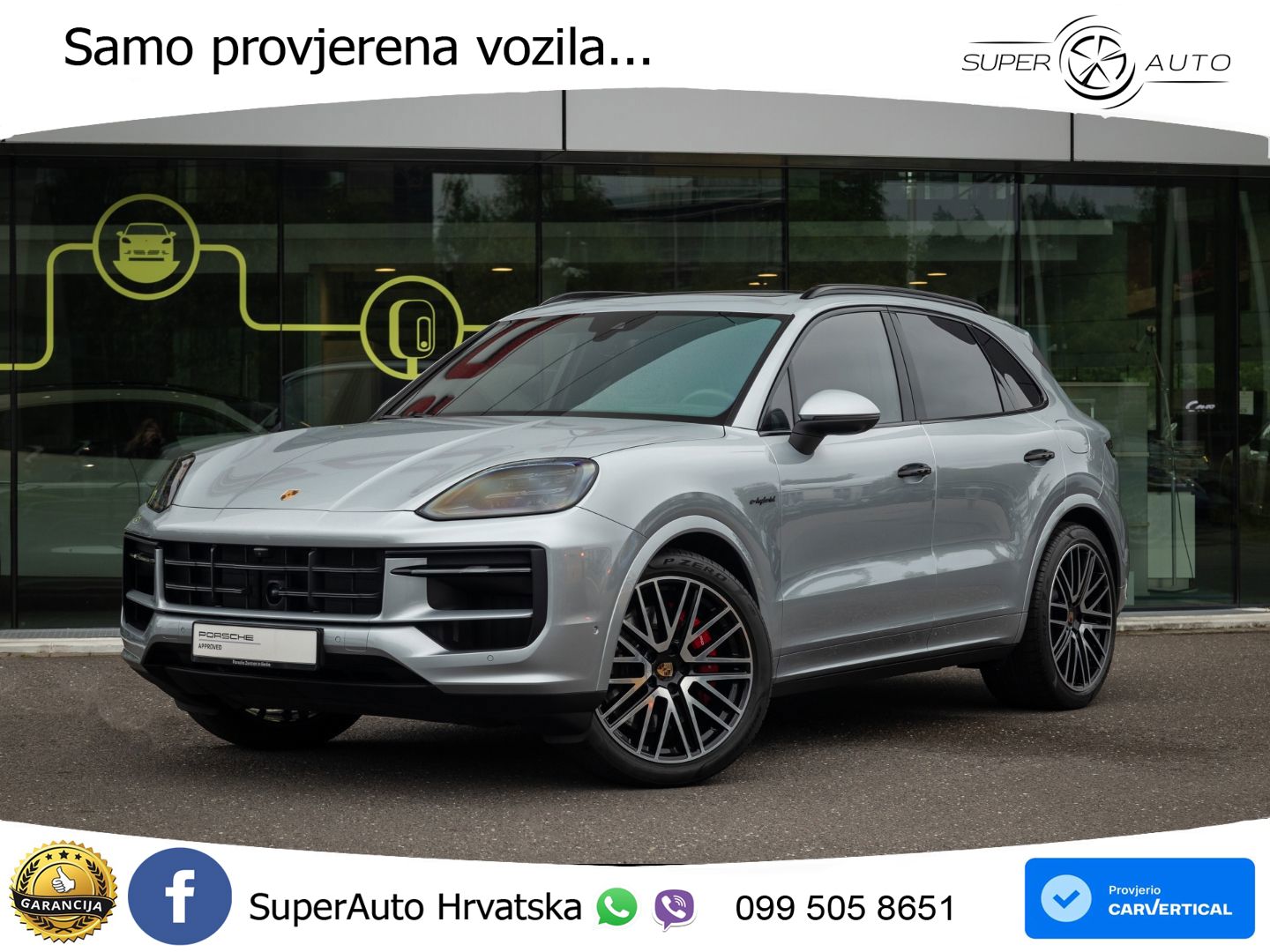 Porsche Cayenne S 3.0 V6 (519 KS) E-Hybrid Tiptronic S