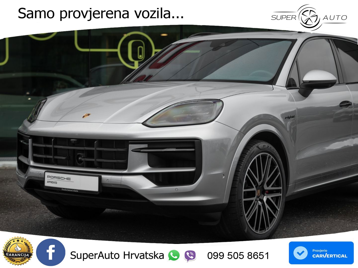 Porsche Cayenne S 3.0 V6 (519 KS) E-Hybrid Tiptronic S