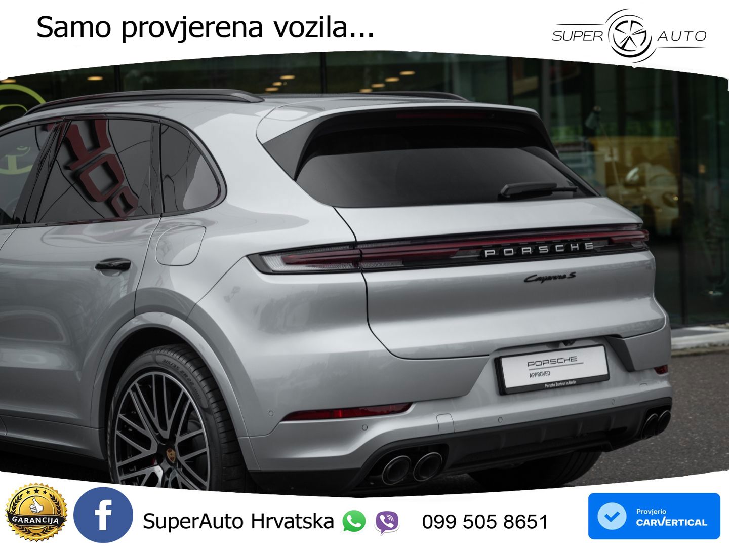 Porsche Cayenne S 3.0 V6 (519 KS) E-Hybrid Tiptronic S