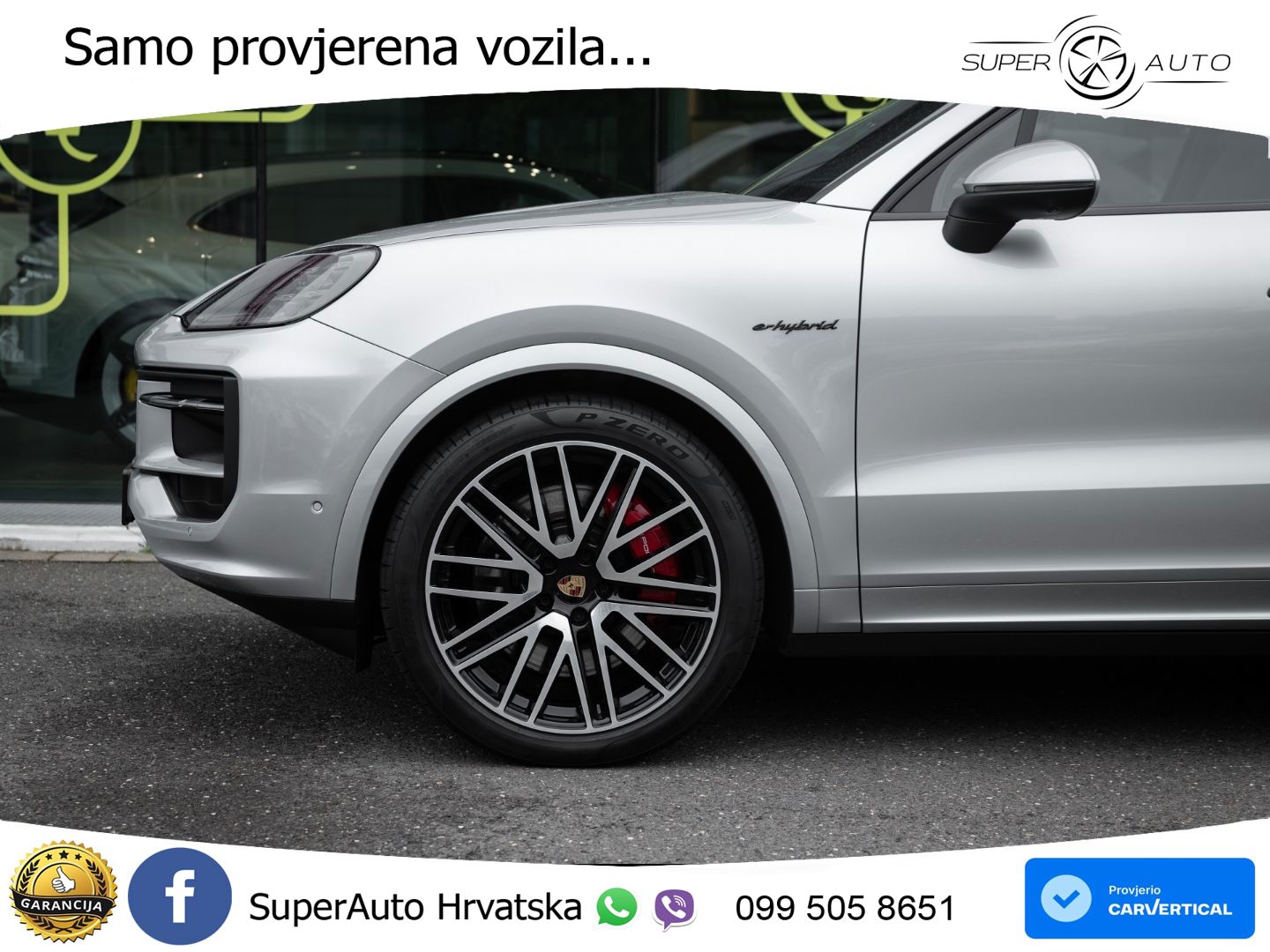 Porsche Cayenne S 3.0 V6 (519 KS) E-Hybrid Tiptronic S