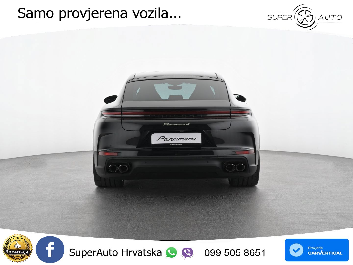 Porsche Panamera 4 2.9 V6 (470 KS) E-Hybrid PDK ZRAČNI+ACC+GR SJED+KAM+PANO