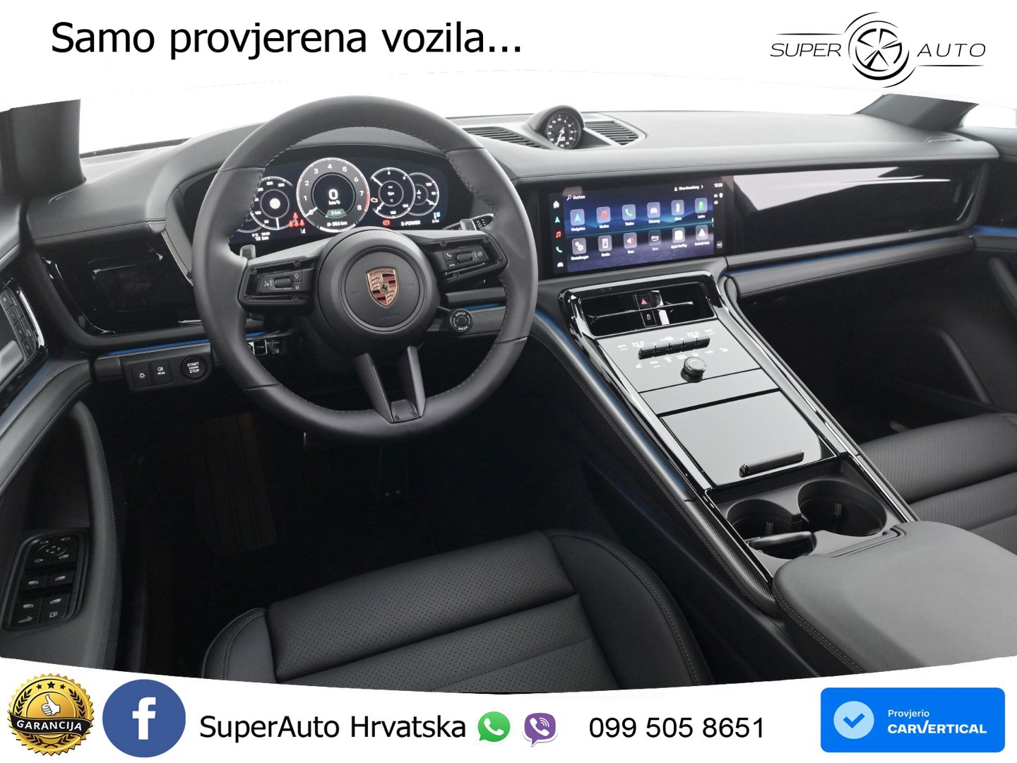 Porsche Panamera 4 2.9 V6 (470 KS) E-Hybrid PDK ZRAČNI+ACC+GR SJED+KAM+PANO