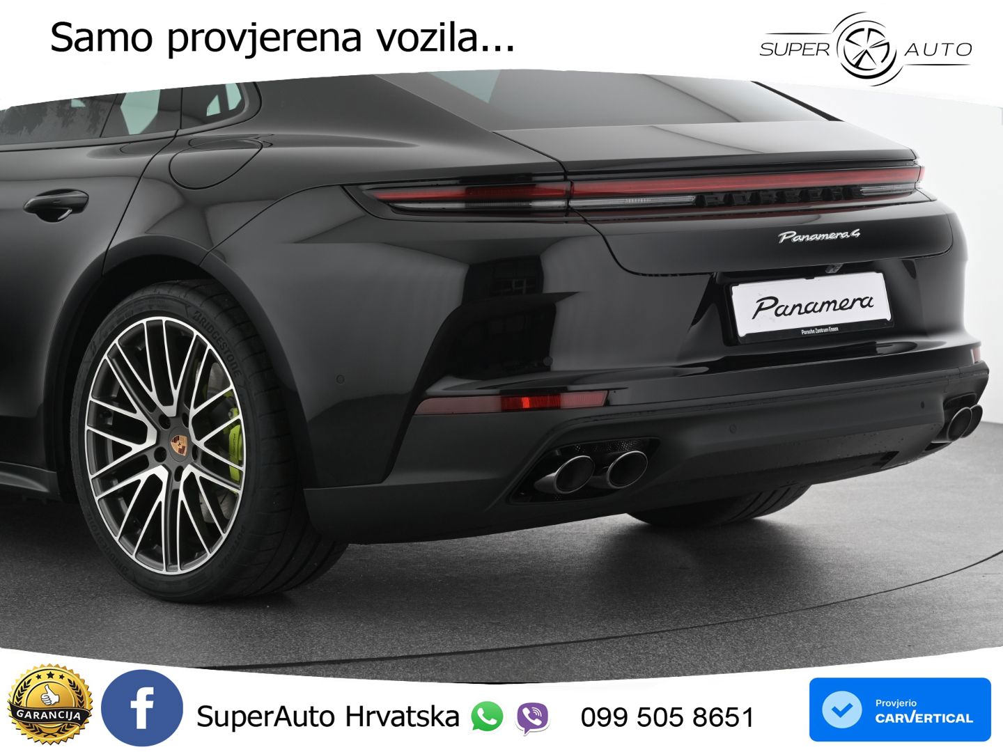Porsche Panamera 4 2.9 V6 (470 KS) E-Hybrid PDK ZRAČNI+ACC+GR SJED+KAM+PANO