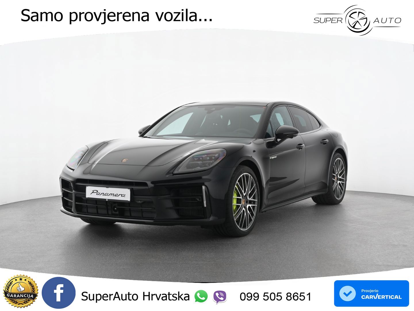 Porsche Panamera 4 2.9 V6 (470 KS) E-Hybrid PDK ZRAČNI+ACC+GR SJED+KAM+PANO