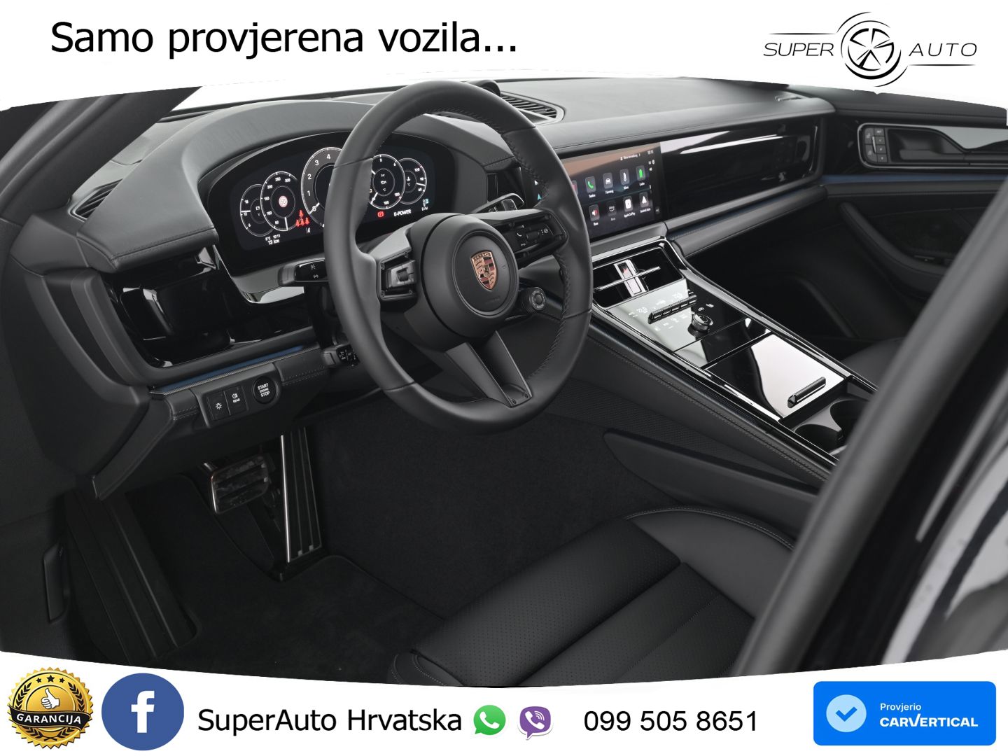 Porsche Panamera 4 2.9 V6 (470 KS) E-Hybrid PDK ZRAČNI+ACC+GR SJED+KAM+PANO