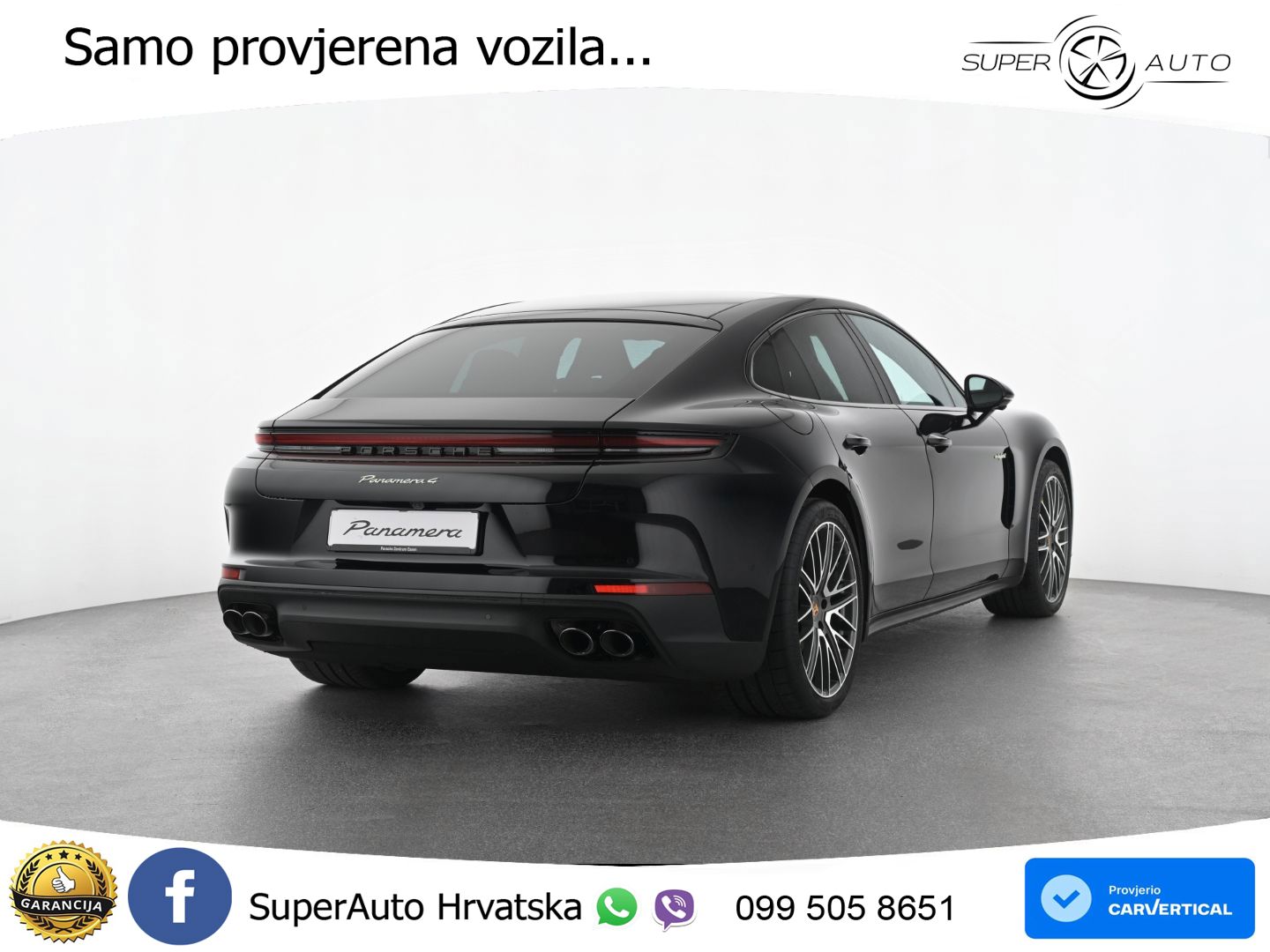 Porsche Panamera 4 2.9 V6 (470 KS) E-Hybrid PDK ZRAČNI+ACC+GR SJED+KAM+PANO