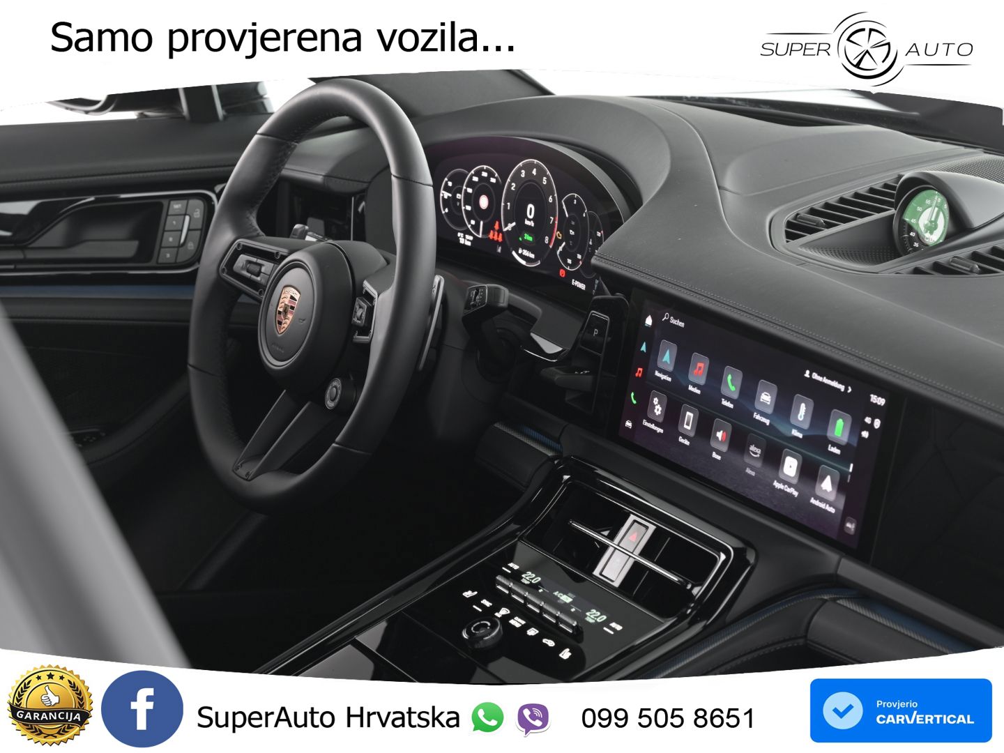 Porsche Panamera 4 2.9 V6 (470 KS) E-Hybrid PDK ZRAČNI+ACC+GR SJED+KAM+PANO