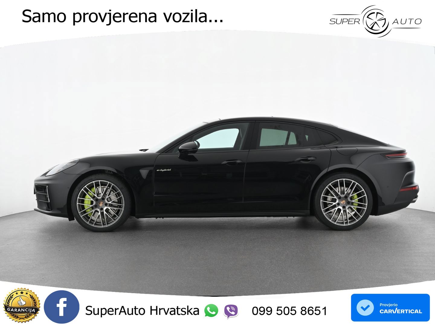 Porsche Panamera 4 2.9 V6 (470 KS) E-Hybrid PDK ZRAČNI+ACC+GR SJED+KAM+PANO