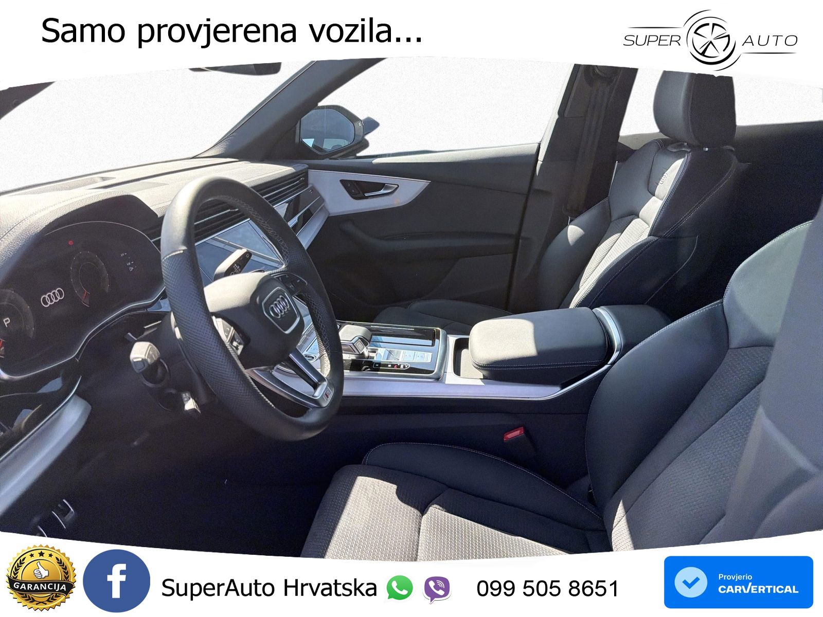 Audi Q8 50 TDI V6 (286 KS) quattro Tiptronic S line LED+GR SJED+ACC
