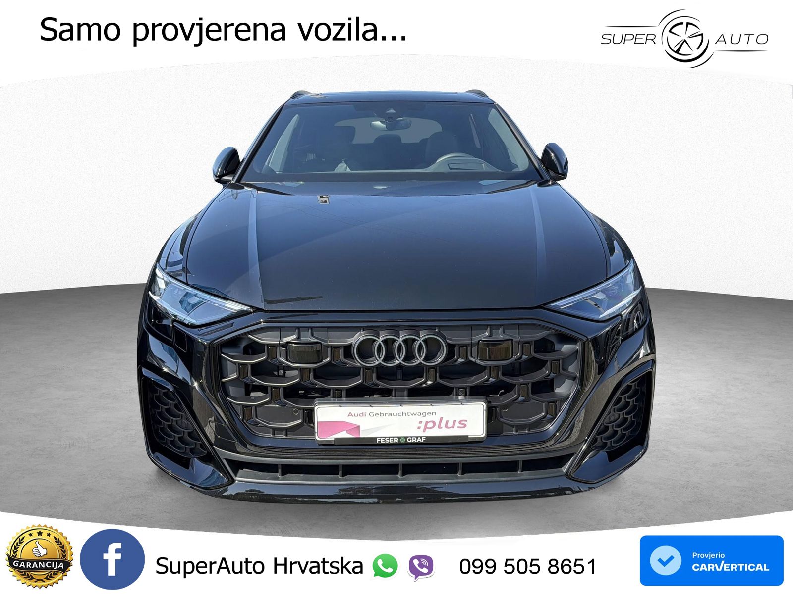 Audi Q8 50 TDI V6 (286 KS) quattro Tiptronic S line LED+GR SJED+ACC