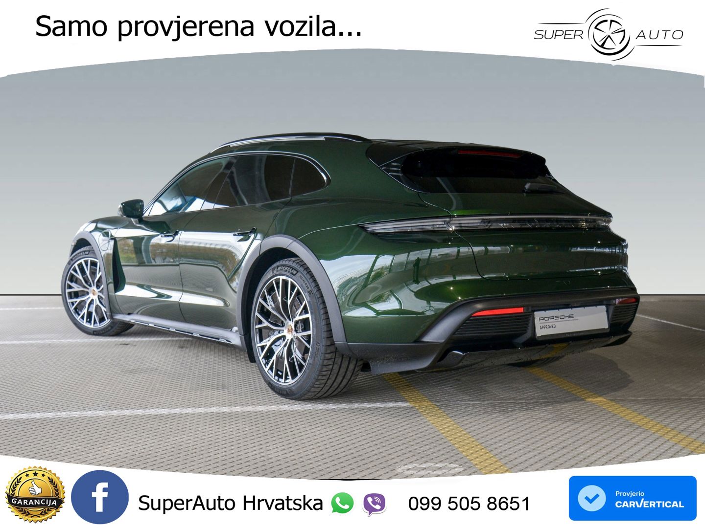 Porsche Taycan Cross Turismo 4 105 kWh (435 KS)
