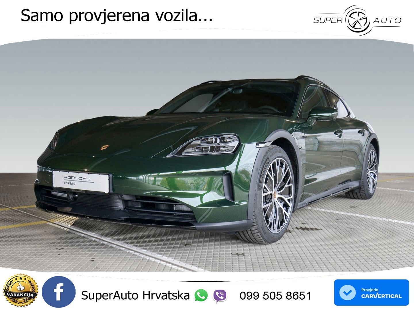Porsche Taycan Cross Turismo 4 105 kWh (435 KS)