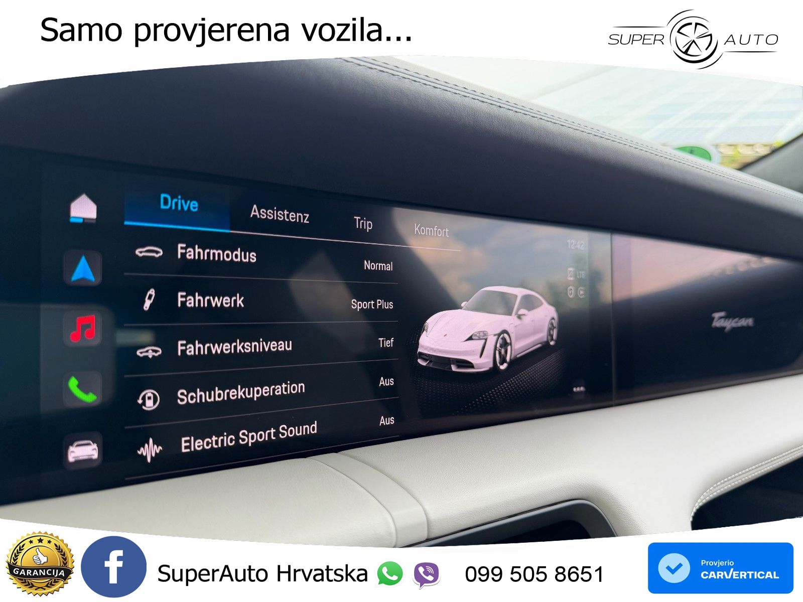 Porsche Taycan Turbo 93.4 kWh (680 KS)
