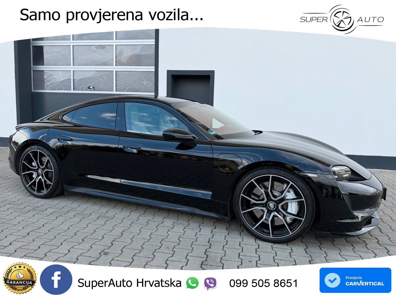 Porsche Taycan Turbo 93.4 kWh (680 KS)