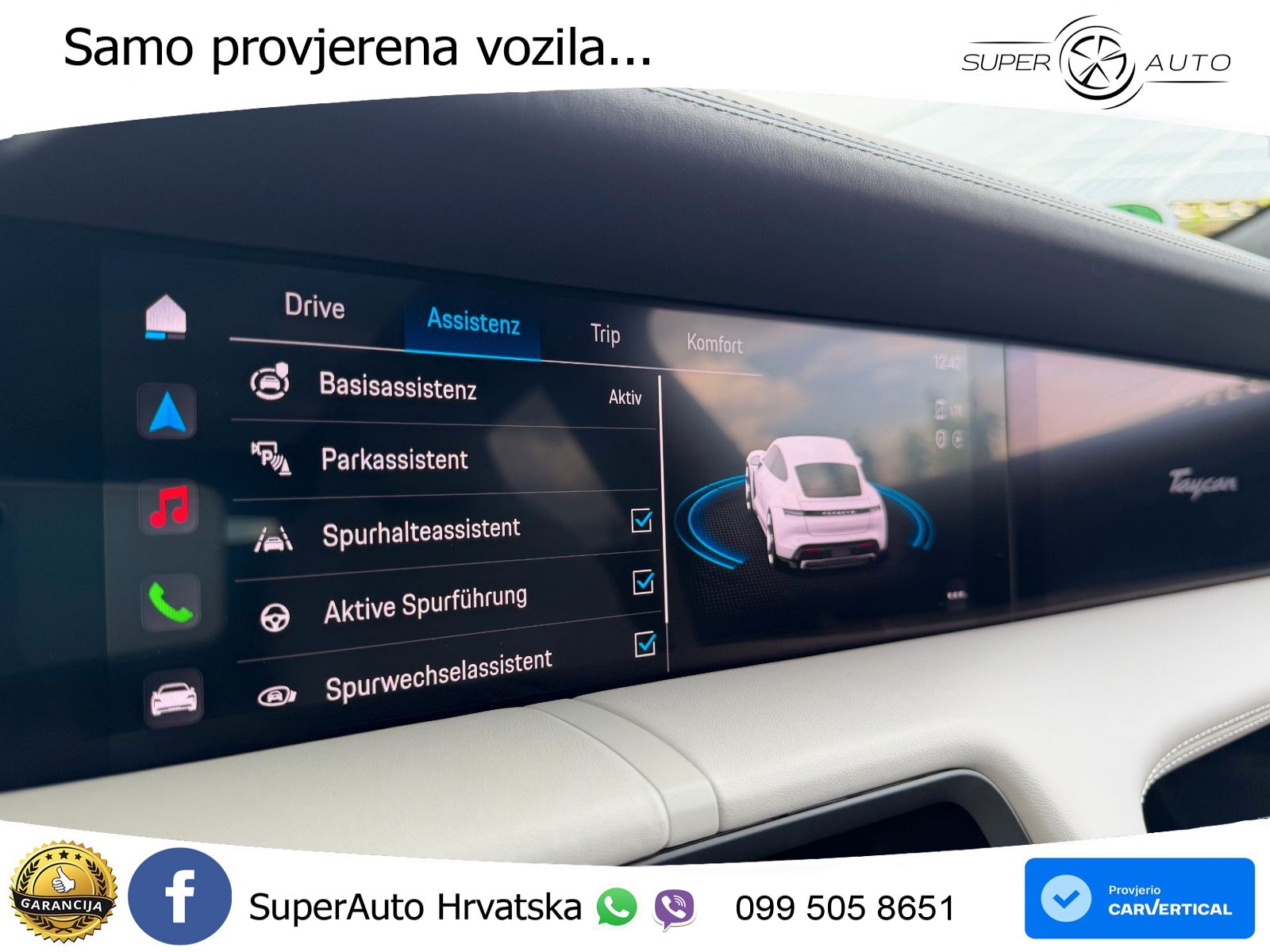Porsche Taycan Turbo 93.4 kWh (680 KS)